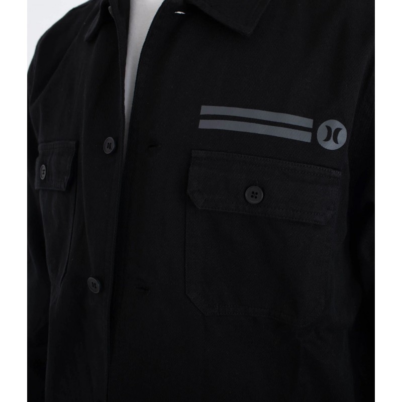 HURLEY M WOVEN LS OVERSHIRT CRAFT