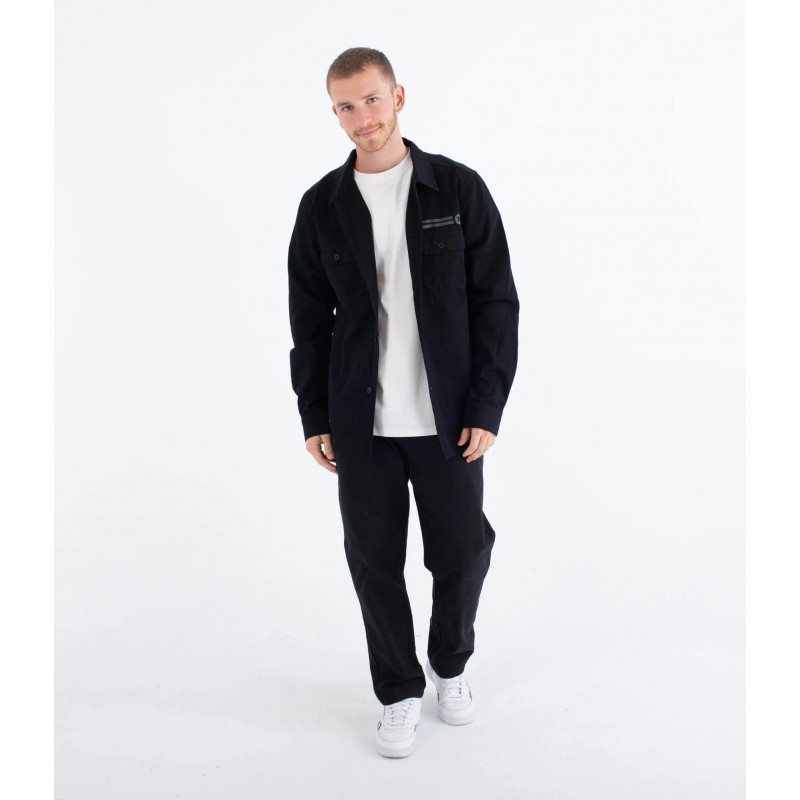 HURLEY M WOVEN LS OVERSHIRT CRAFT