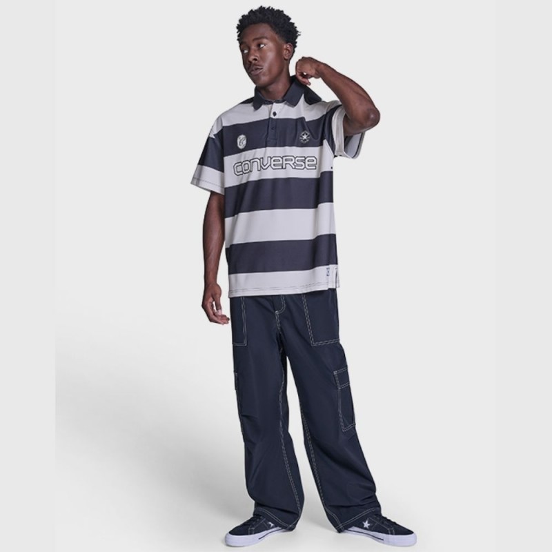 CONVERSE ΡΟΥΧΑ T-SHIRTS - TOPS POLO ΜΠΛΟΥΖΕΣ