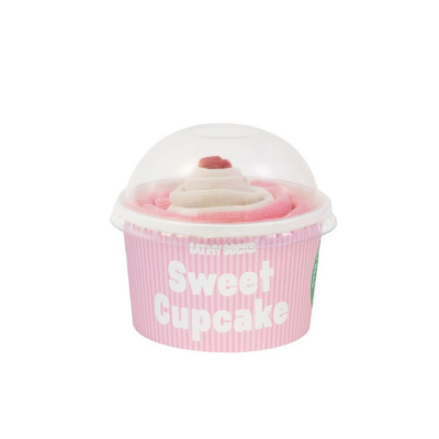 EAT MY SOCKS EMS, Socks, Strawberry Cupcake