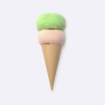 EAT MY SOCKS EMS, Socks, Dolce Gelato, Pink Green