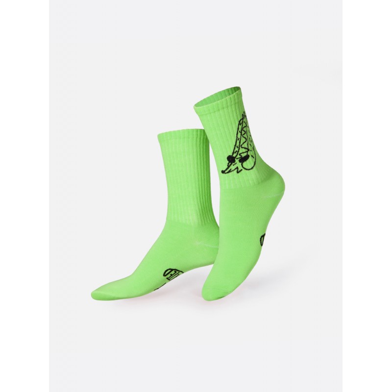 EAT MY SOCKS EMS, Socks, Adults, Flat, Easily Distracted