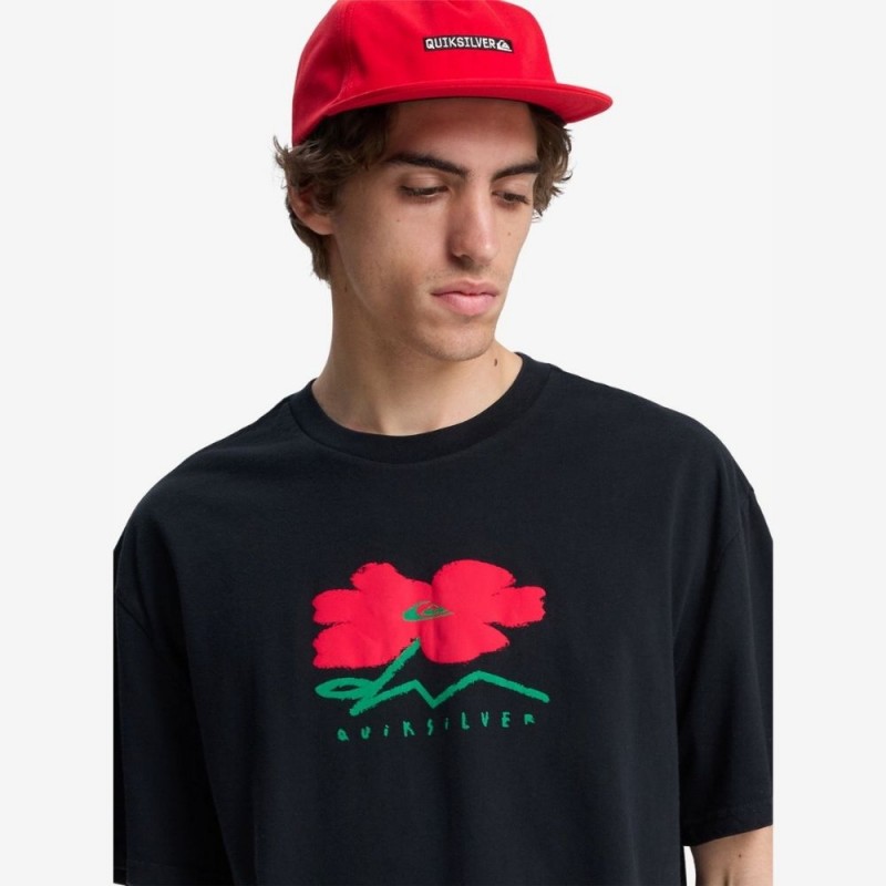QUICKSILVER STRUCTURED FLOWER SS ΜΠΛΟΥΖΑ ΑΝΔΡΙΚΟ
