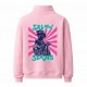 SALTY SLANG LET TONGUE OUT HALF ZIP SALTY SLANG LET TONGUE OUT HALF ZIP