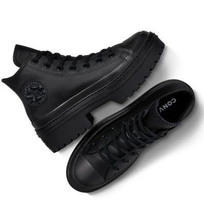 CONVERSE CHUCK TAYLOR ALL STAR LUGGED HEEL LEATHER PLATFORM CONVERSE CHUCK TAYLOR ALL STAR LUGGED HEEL LEATHER PLATFORM