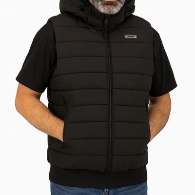 DENIMIND  VEST JKT  925 BLK